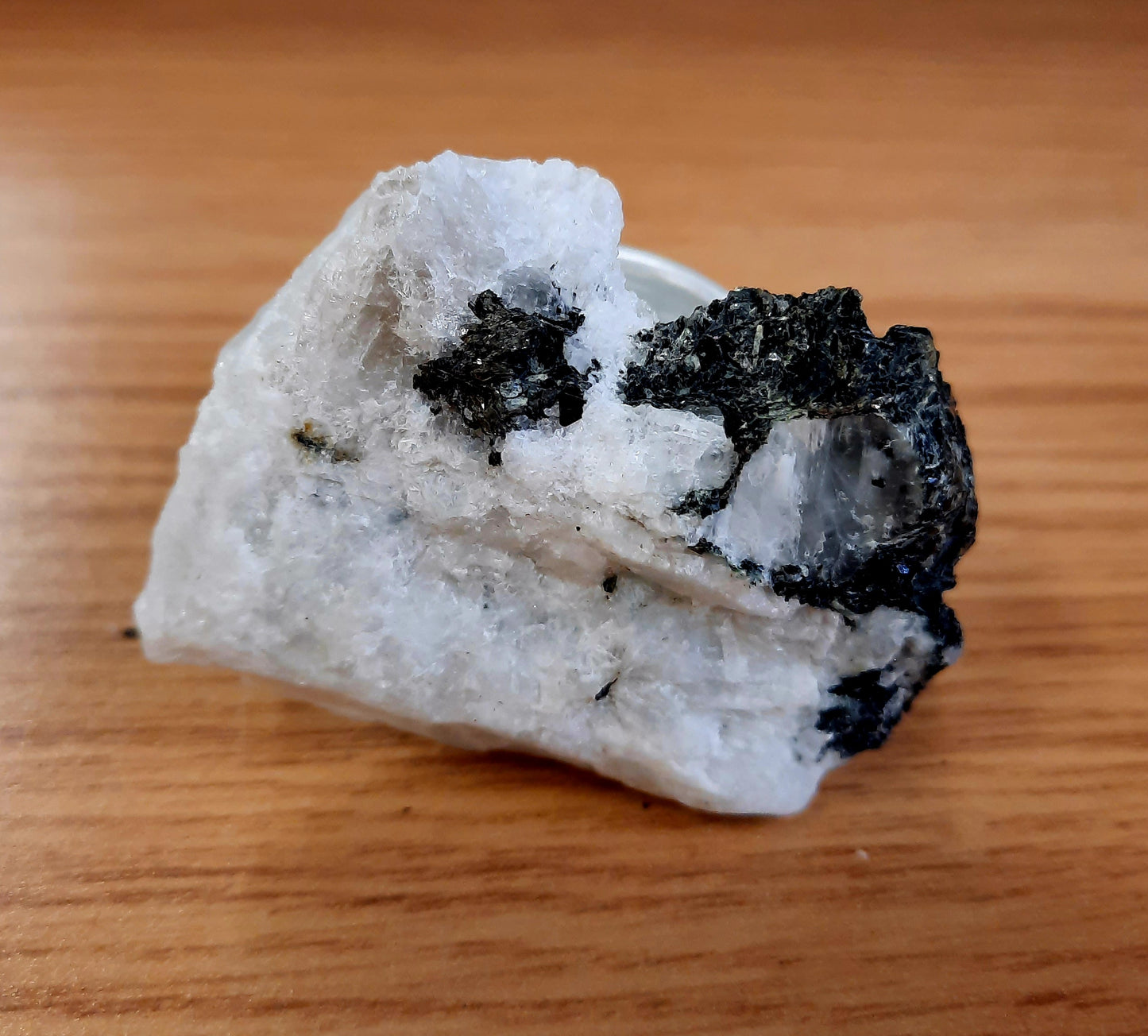 Rough Rainbow moonstone specimen