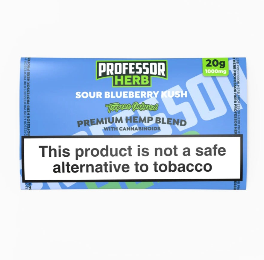 PROFESSOR HERB PREMIUM HEMP BLEND (20G) - SOUR BLUEBERRY KUSH