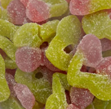 Load image into Gallery viewer, Cosmic tree cbd 25mg broad spectrum gummies teddy bears mixed fruit cherries edibles food supplement natural pain anxiety relief vegan