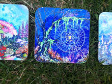 Load image into Gallery viewer, Mushroom forest 3 coaster set