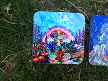 Load image into Gallery viewer, Mushroom forest 3 coaster set