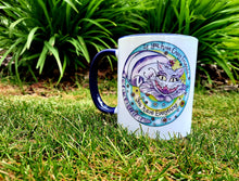 Load image into Gallery viewer, Cheshire cat art Mug