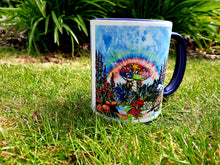 Load image into Gallery viewer, Rainbow Mushroom art mug