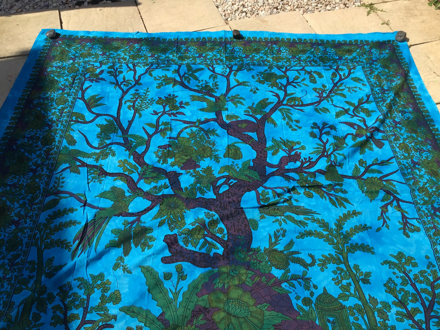 Tree of life Indian tapestry , hippy throw