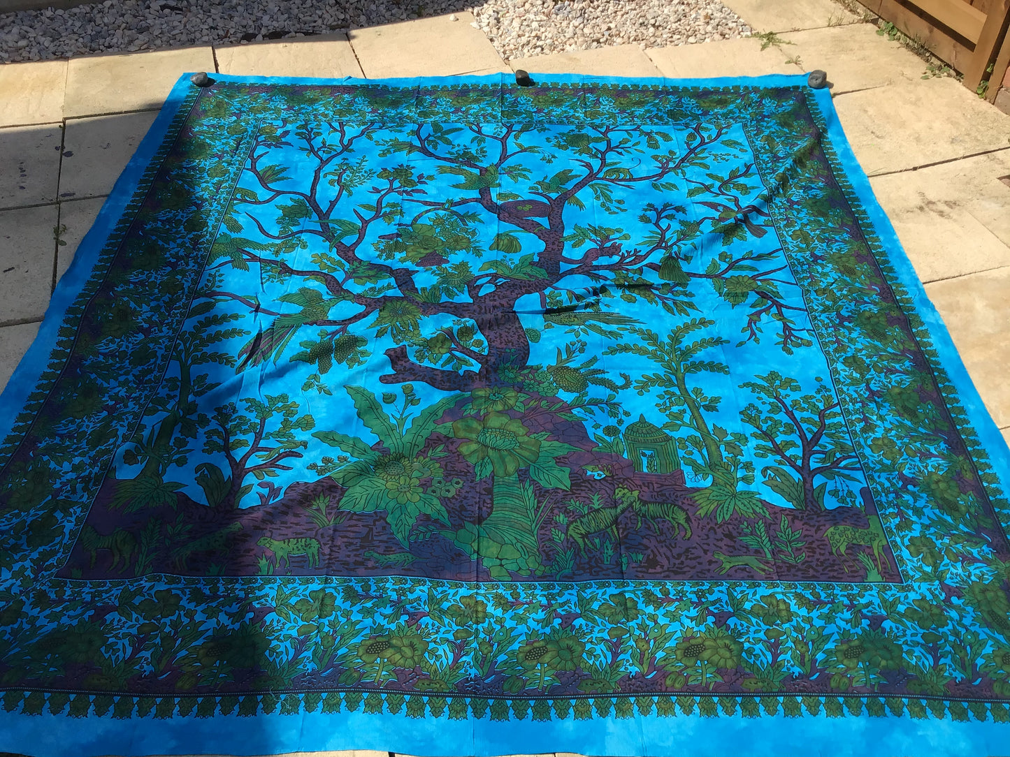 Tree of life Indian tapestry , hippy throw