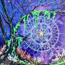 Load image into Gallery viewer, Forest star Art card