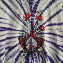 Load image into Gallery viewer, Gringo mushroom print hoodie purple tshirt psychedelic tiedye hippy festival clothing