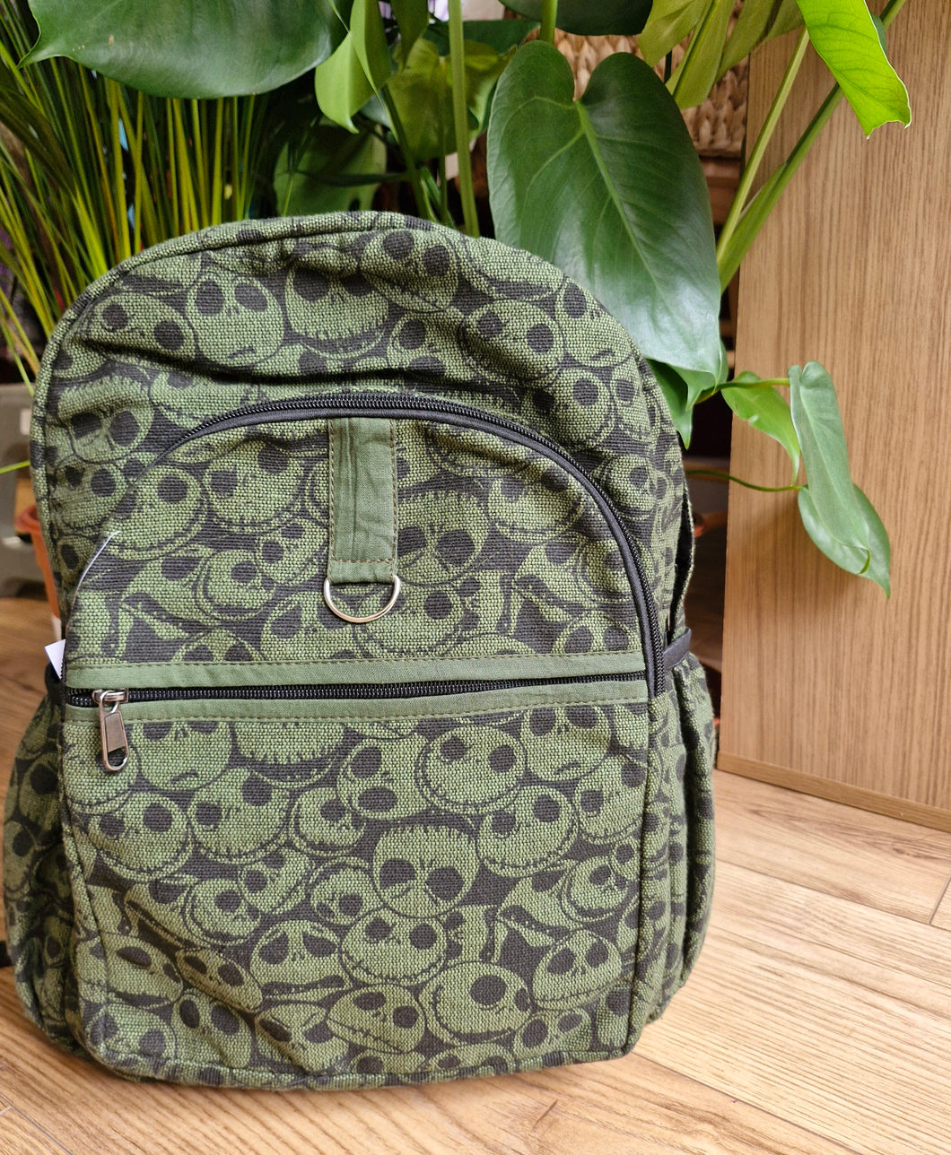 Skull hippy gothic rucksack backpack