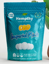 Load image into Gallery viewer, CBD Imperial Mints By Hempthy 1000mg ( 20mg per mint)