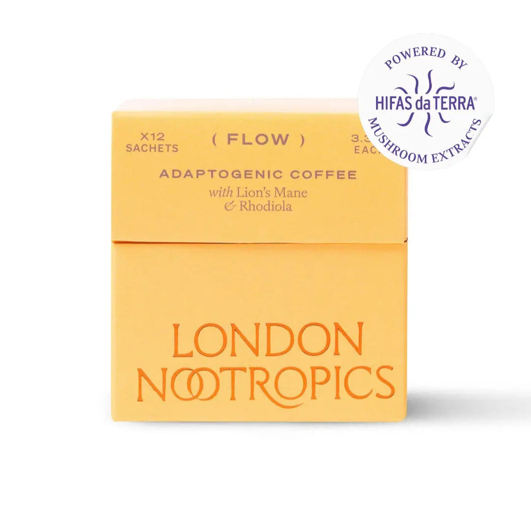 Mushroom coffee box by London Nootropics 15 servings pk. ( lionsmane)