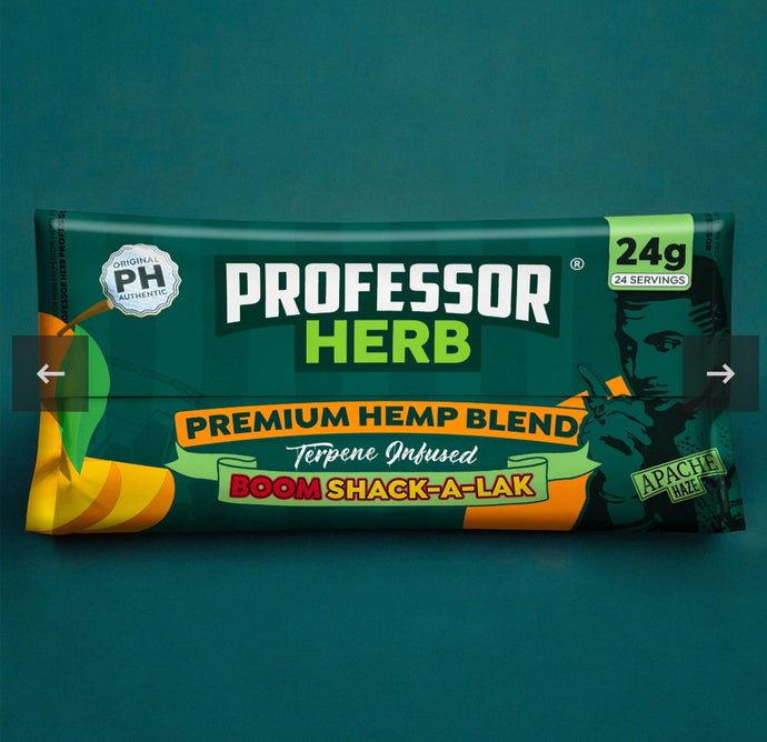 Professor Herb premium hemp blend (24g)  Tropical Mango boom shack-a-lak