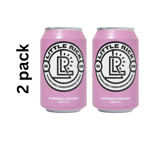 2PACK Little rick - cbd drink raspberry and coconut