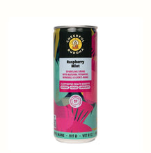 Load image into Gallery viewer, Raspberry &amp; Mint Functional Sparkling Drink – Natural Vitamins &amp; Lion’s Mane by cheerful buddha