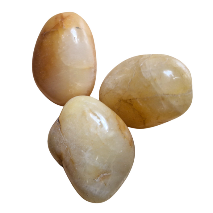 Golden healer polished tumblestone crystals gemstones crystal healing