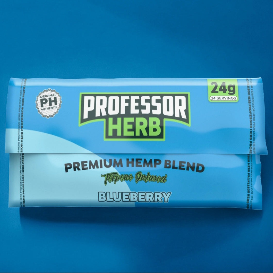 Professor herb premium hemp blend cbd blueberry
