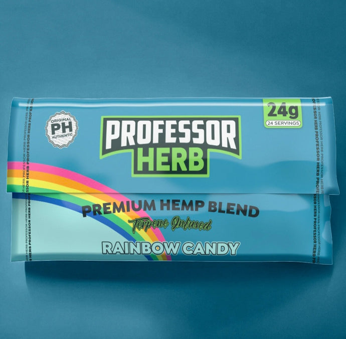 Professor Herb premium hemp blend (24g) Rainbow candy