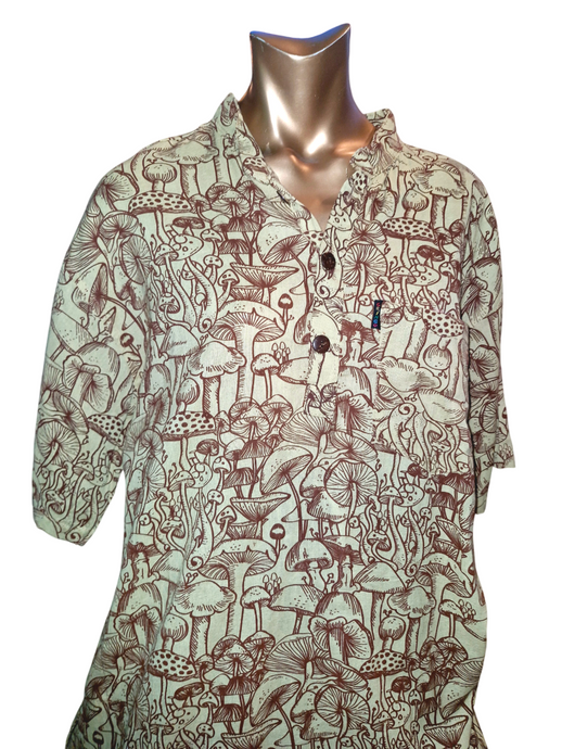 Mushroom short sleeve shirt
