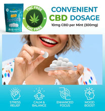 Load image into Gallery viewer, CBD Imperial Mints By Hempthy 1000mg ( 20mg per mint)