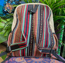 Load image into Gallery viewer, Mushroom backpack rucksack festival hippy bag mushroom gift psychedelic 