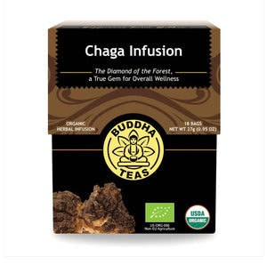 Chaga Mushroom tea food supplement