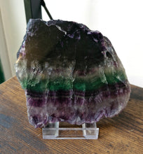 Load image into Gallery viewer, Rainbow fluorite slab