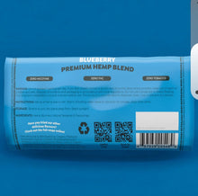 Load image into Gallery viewer, Professor herb premium hemp blend cbd blueberry