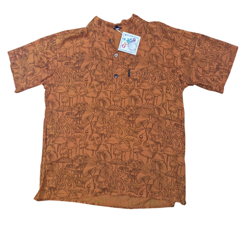 Mushroom short sleeve shirt