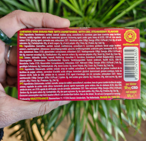 Bubbly Billy buds multifaceted cbd chewing gum bubble gum natural pain anxiety stress relief