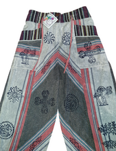 Load image into Gallery viewer, Gringo green hippy print trouser