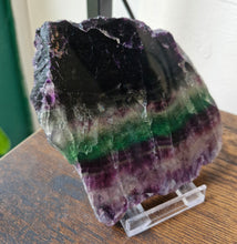 Load image into Gallery viewer, Rainbow fluorite slab