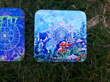 Load image into Gallery viewer, Mushroom forest 3 coaster set