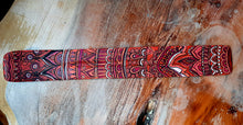 Load image into Gallery viewer, Handpainted mangowood incense holder with mandala flower design