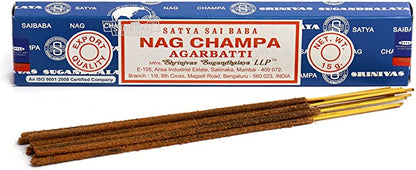 Satya incense pack 15g ( various varieties available)