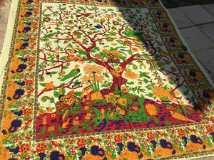 Tree of life Indian tapestry , hippy throw