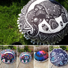 Load image into Gallery viewer, Meditation cushion elephant design