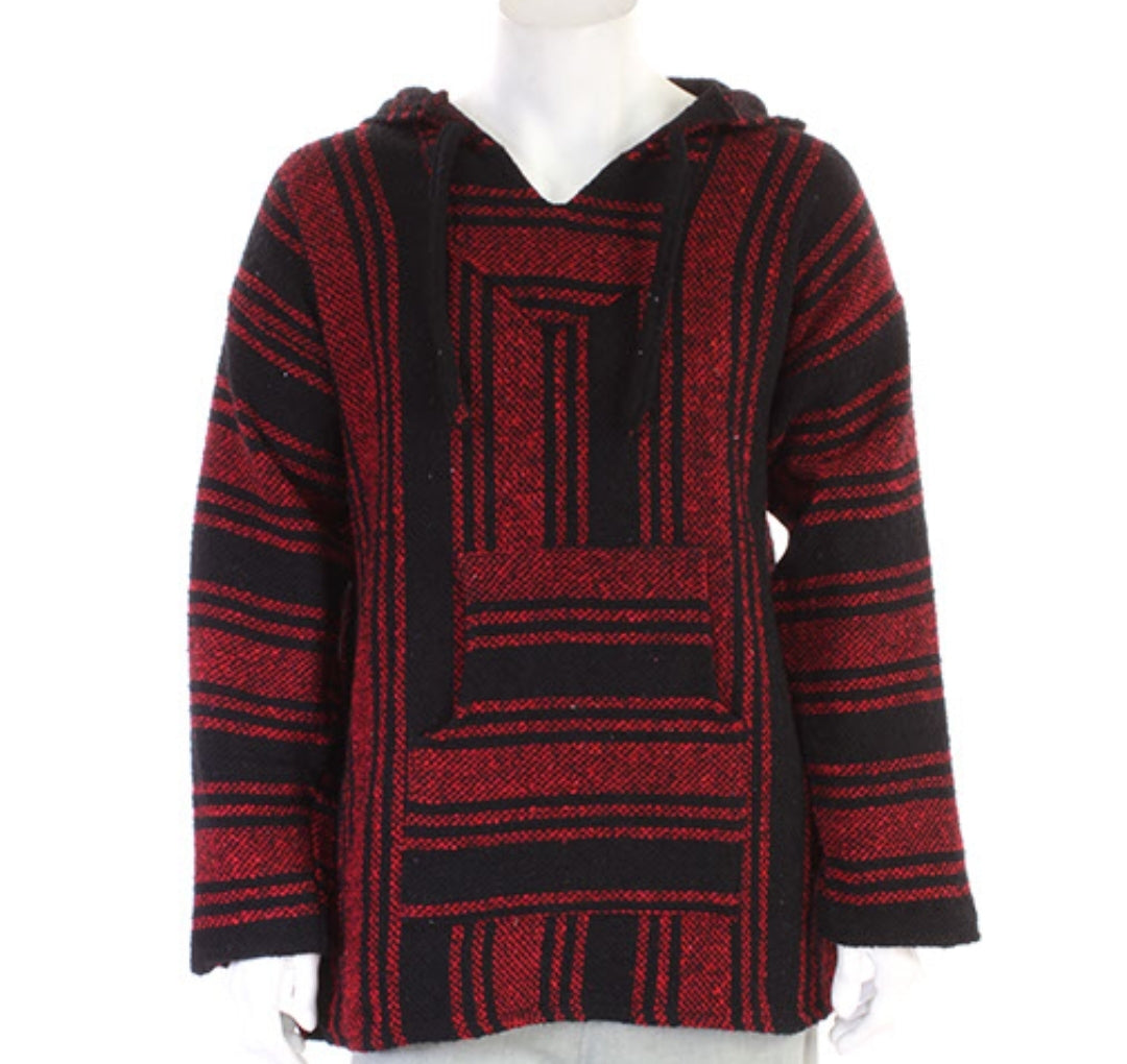 Mexican baja hoodie hippy festival fashion fairtrade 