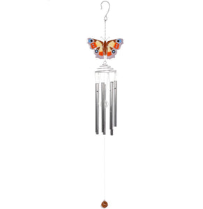 Peacock butterfly wind chime