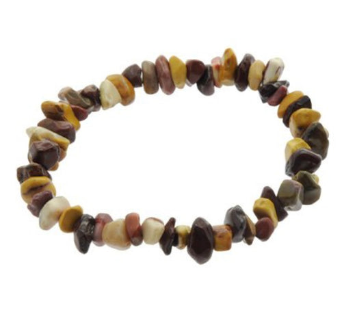 mookaite gemchip bracelet