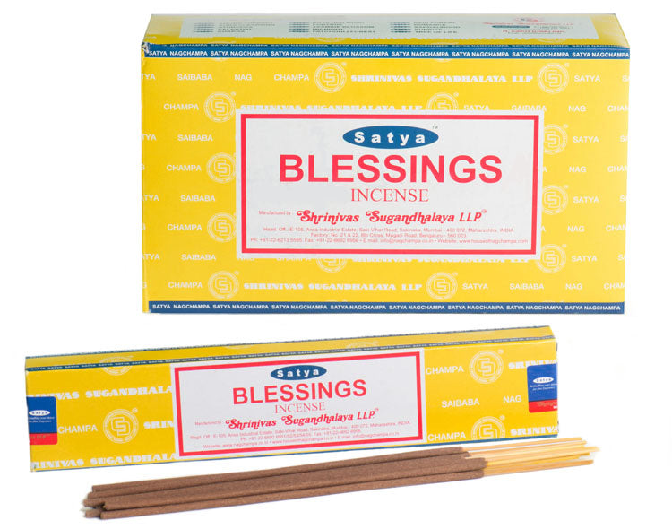 Satya incense pack 15g ( various varieties available)