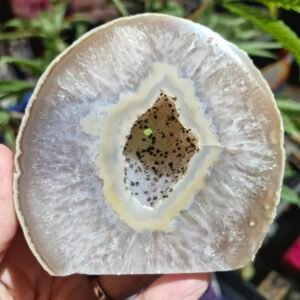 Agate Quartz Polished Freeform Slice