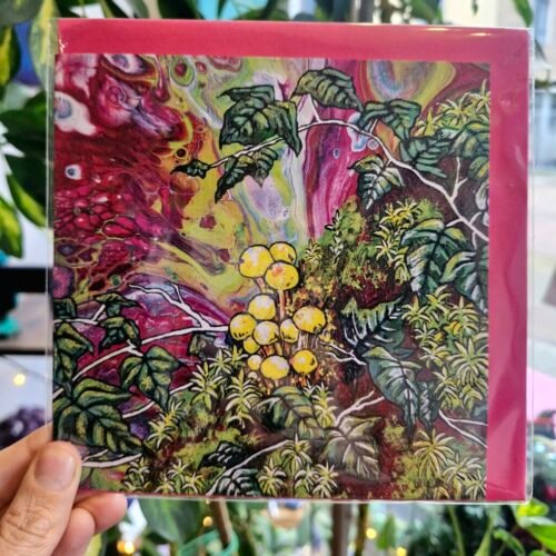 'Little Shrooms' Greetings Card Kelly Noble Illustration