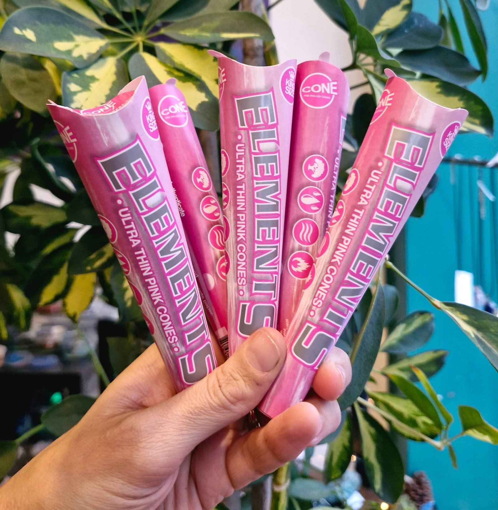Elements Pink King Size Pre Rolled Paper Cones 3Pk Elements Pink King Size Pre Rolled Paper Cones 3Pk