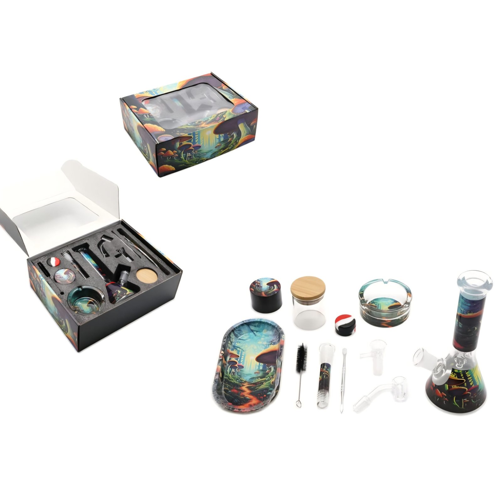 1000036022 mushroom waterpipe grinder gift set