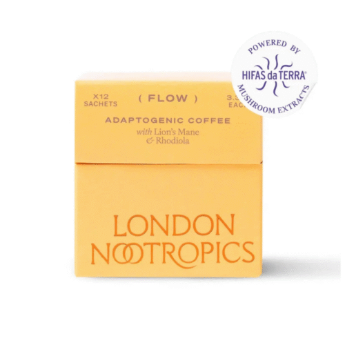 London Nootropics Flow Adaptogenic Mushroom Coffee (Lions Mane & Rhodiola)