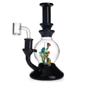 globe dabber waterpipe glass art