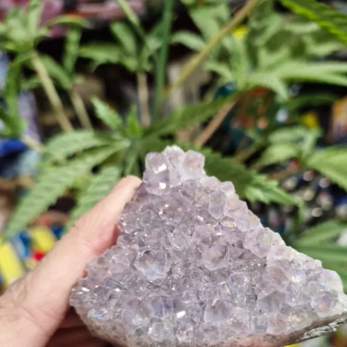Aura Amethyst Freeform Cluster