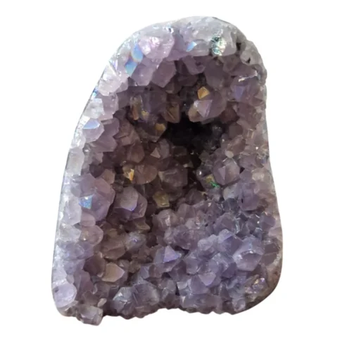 Aura Amethyst Crystal Cluster