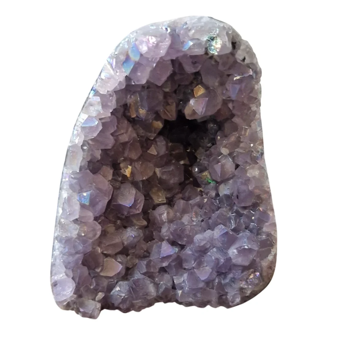 Aura Amethyst Crystal Cluster Aura Amethyst Crystal Cluster