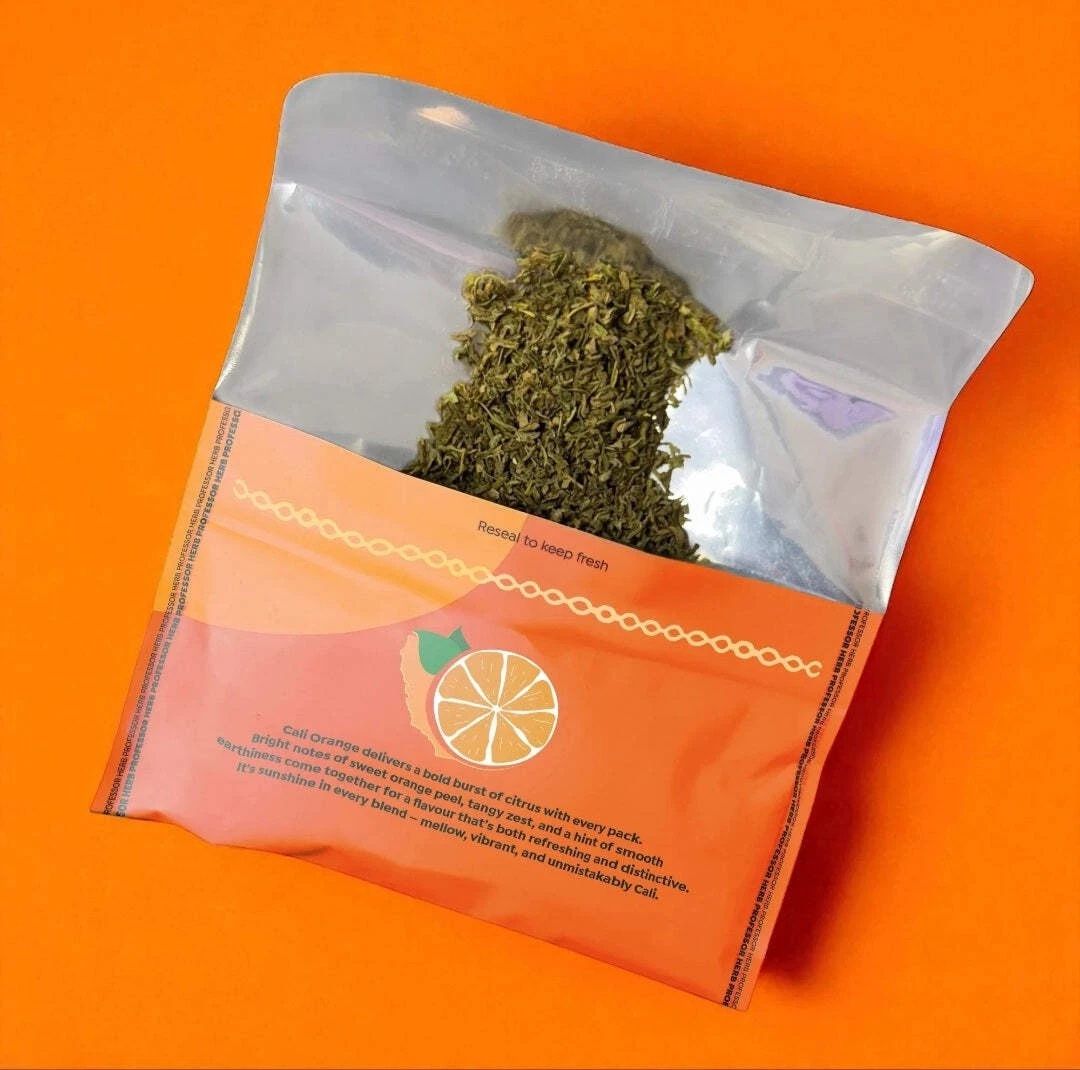 Cali Orange Professor Herb Hemp Blend
