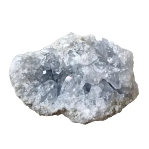 celestite raw cluster crystals natural healing